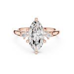 Gold Ring DDLR-972, Rose Gold
