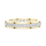 Gold Ring DDLR-438, Yellow Gold, view 3