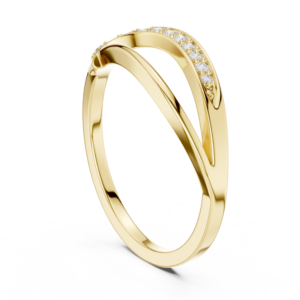 Gold Ring SBWR(2), Yellow Gold, view 1