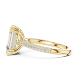 Gold Ring DDLR-954, Yellow Gold, view 3