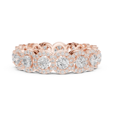 Gold Ring DDLR-764, Rose Gold, view 3