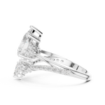 Gold Ring SBWR(55), White Gold, view 3