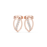 Gold Earrings SBER(26), Rose Gold