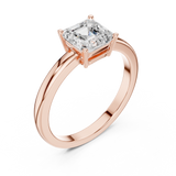 Gold Ring DDLR-1108, Rose Gold, view 2