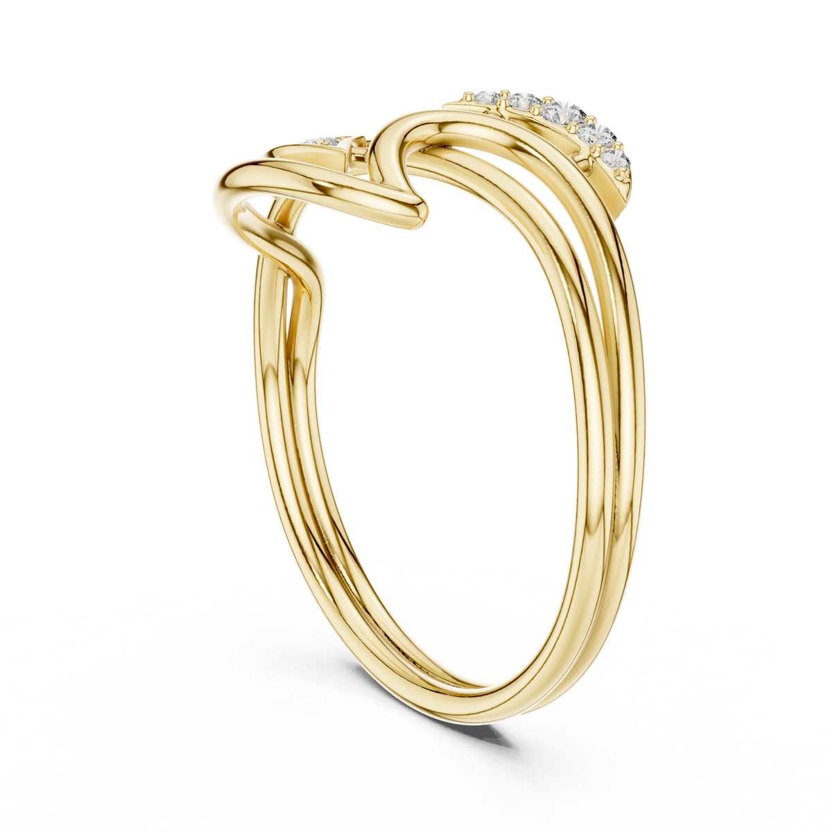 Gold Ring 1 (210), Yellow Gold, view 1