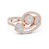 Gold Ring 19-120003L, Rose Gold, view 4