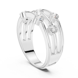 Gold Ring DDLR-464, White Gold