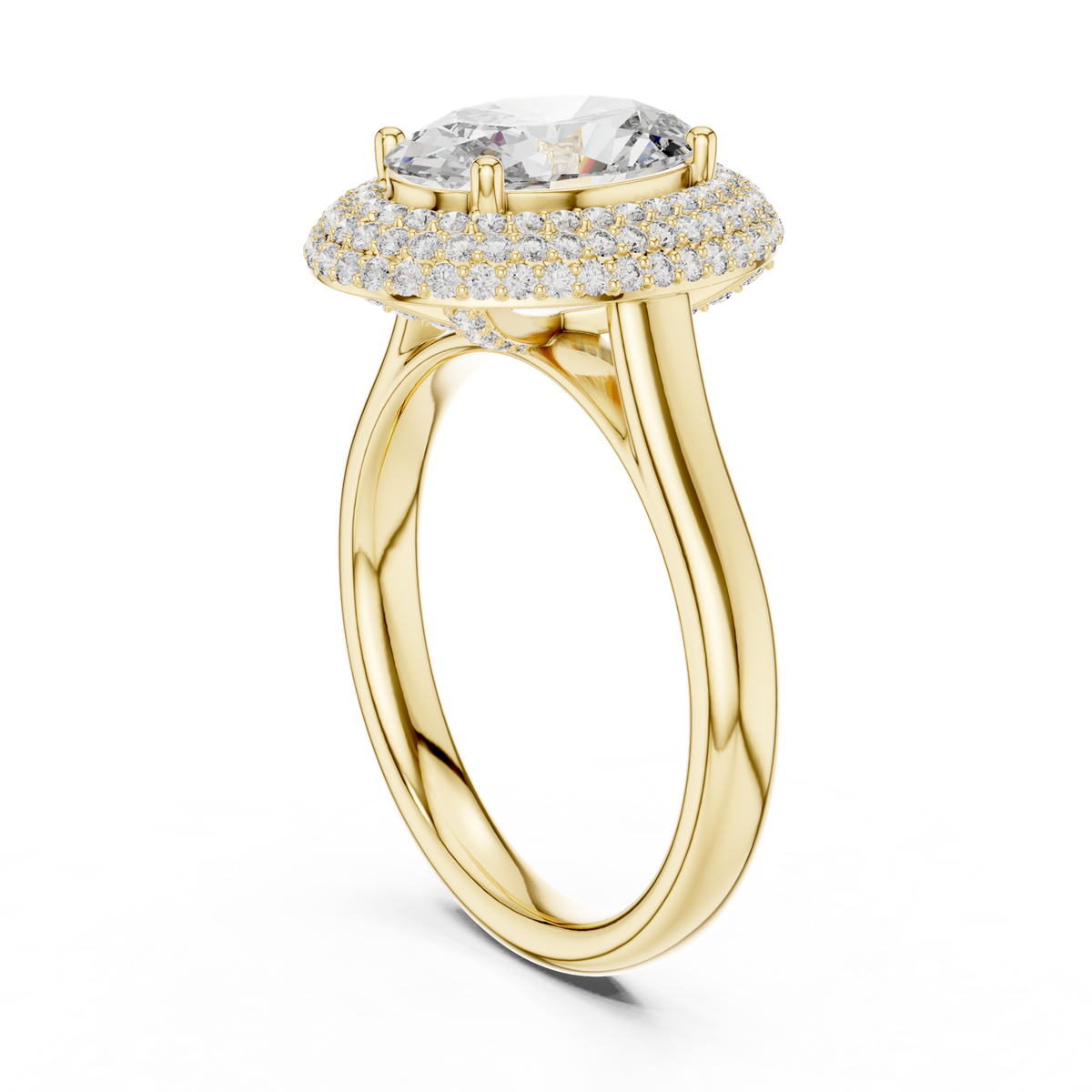 Gold Pendant 9-10038L_SS14, Yellow Gold, view 1