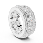 Gold Ring DDLR-308, White Gold, view 1