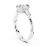 Gold Ring 00001L (32), White Gold, view 1