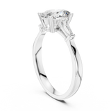 Gold Ring 00001L (32), White Gold, view 1