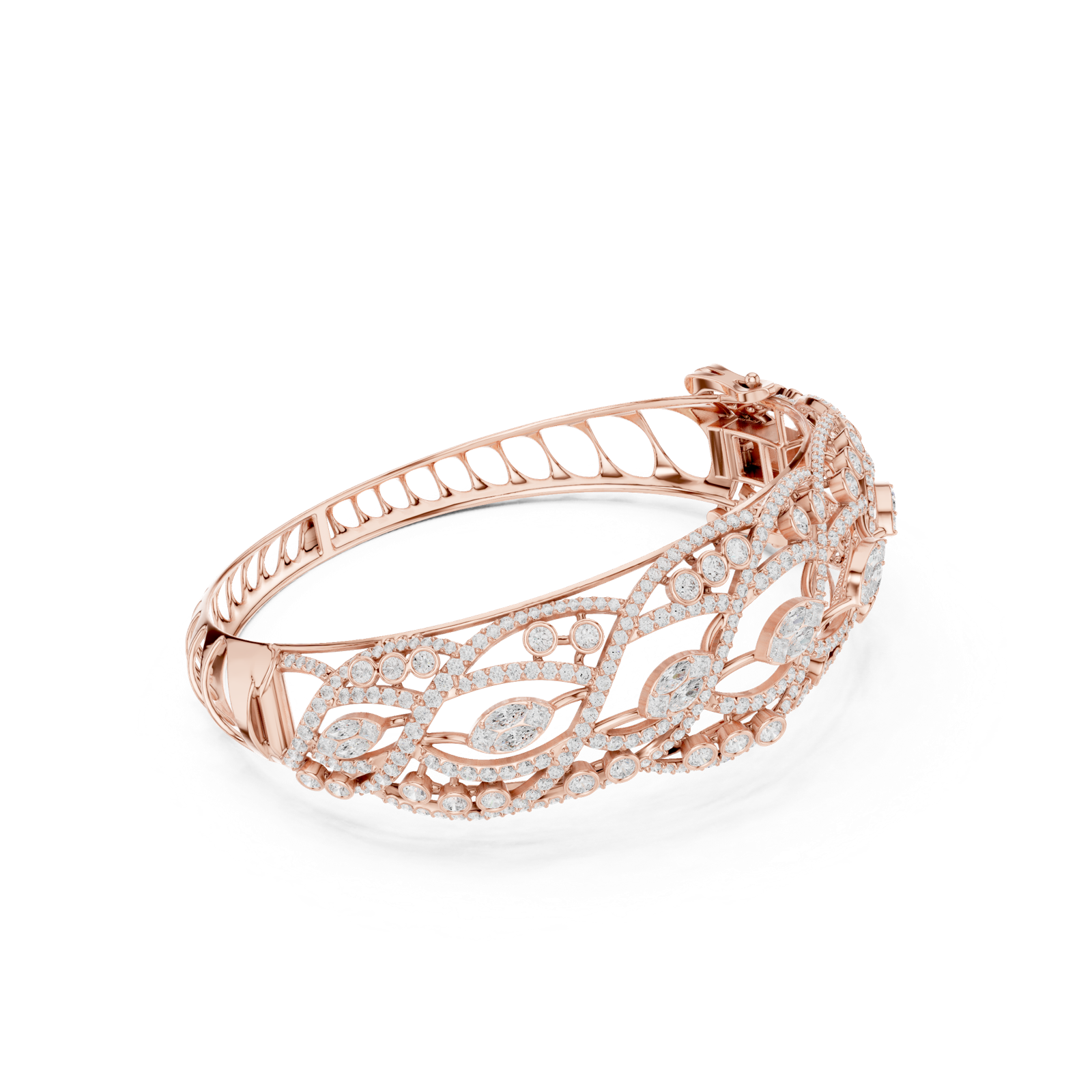 Gold Bracelet SBWB (1), Rose Gold, view 1