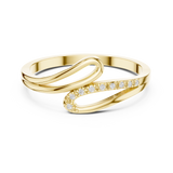 Gold Ring DDLR-476, Yellow Gold, view 4