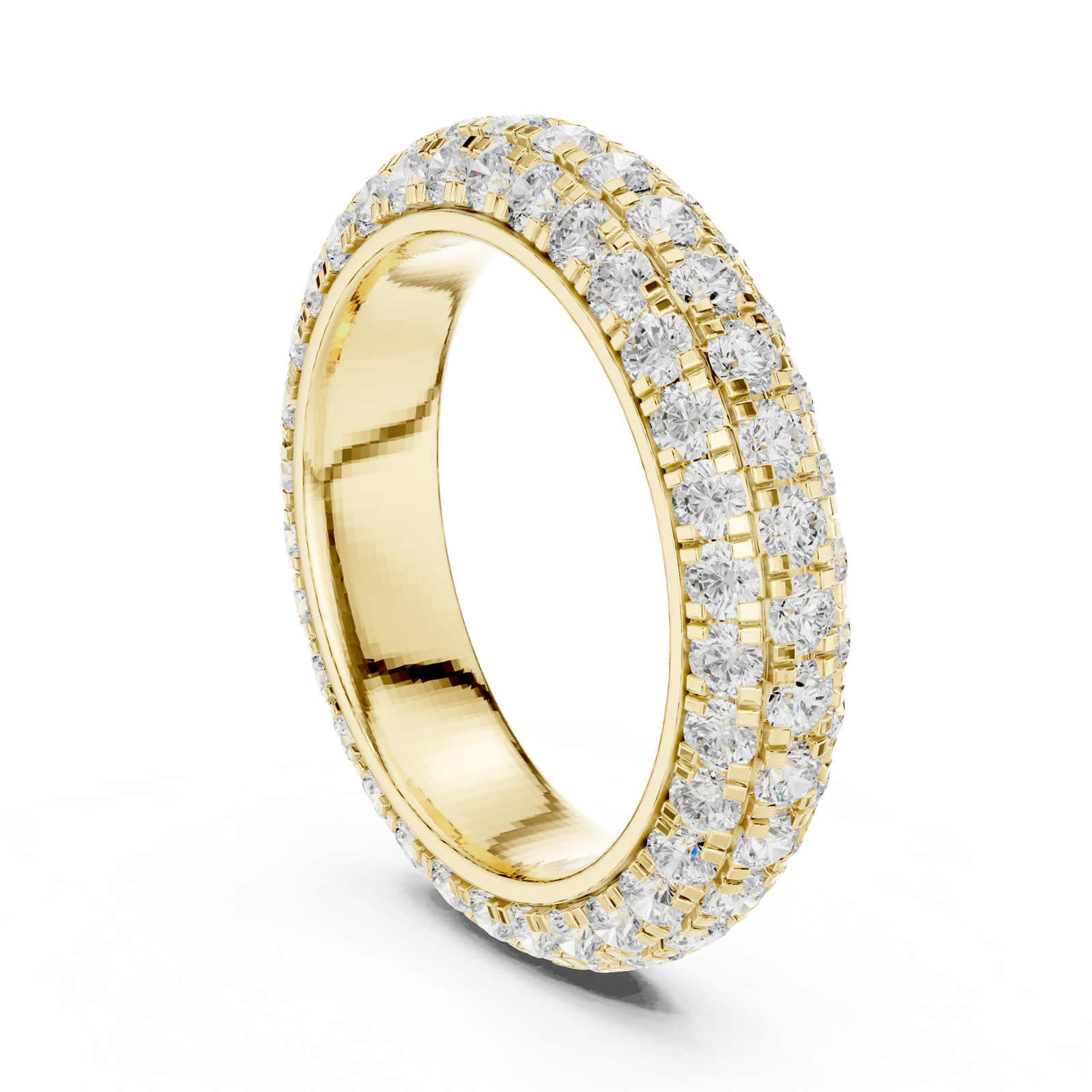Gold Ring DDLR-310, Yellow Gold, view 1