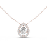 Gold Pendant GPD-0021, Rose Gold
