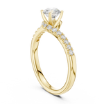Gold Ring LR-0320, Yellow Gold, view 1