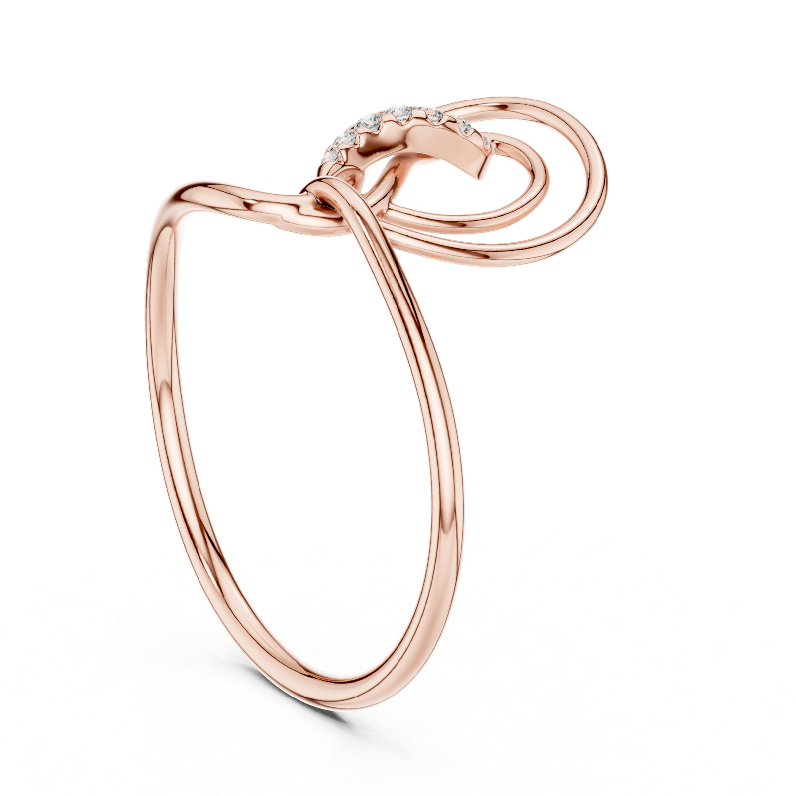 Gold Ring 1 (153), Rose Gold
