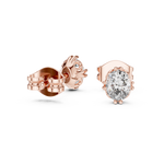 Gold Earrings GER-0365, Rose Gold