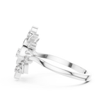 Gold Ring DR-6294, White Gold, view 3