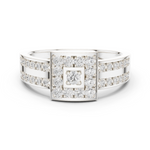 Gold Ring DDLR-806, White Gold