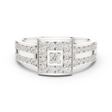 Gold Ring DDLR-806, White Gold