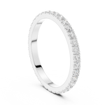 Gold Ring DDLR-1115, White Gold, view 1