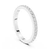 Gold Ring DDLR-1115, White Gold, view 1