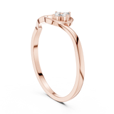 Gold Ring DR-6174, Rose Gold