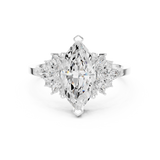 Gold Ring SBWR(56), White Gold, view 4