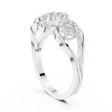 Gold Ring 19-120015L, White Gold, view 1