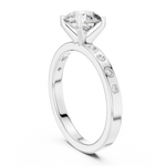 Gold Ring DDLR-189, White Gold