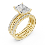 Gold Ring DDLR-950, Yellow Gold, view 2