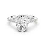 Gold Ring DDLR-729, White Gold