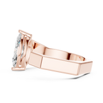 Gold Ring SBMR(34), Rose Gold, view 3