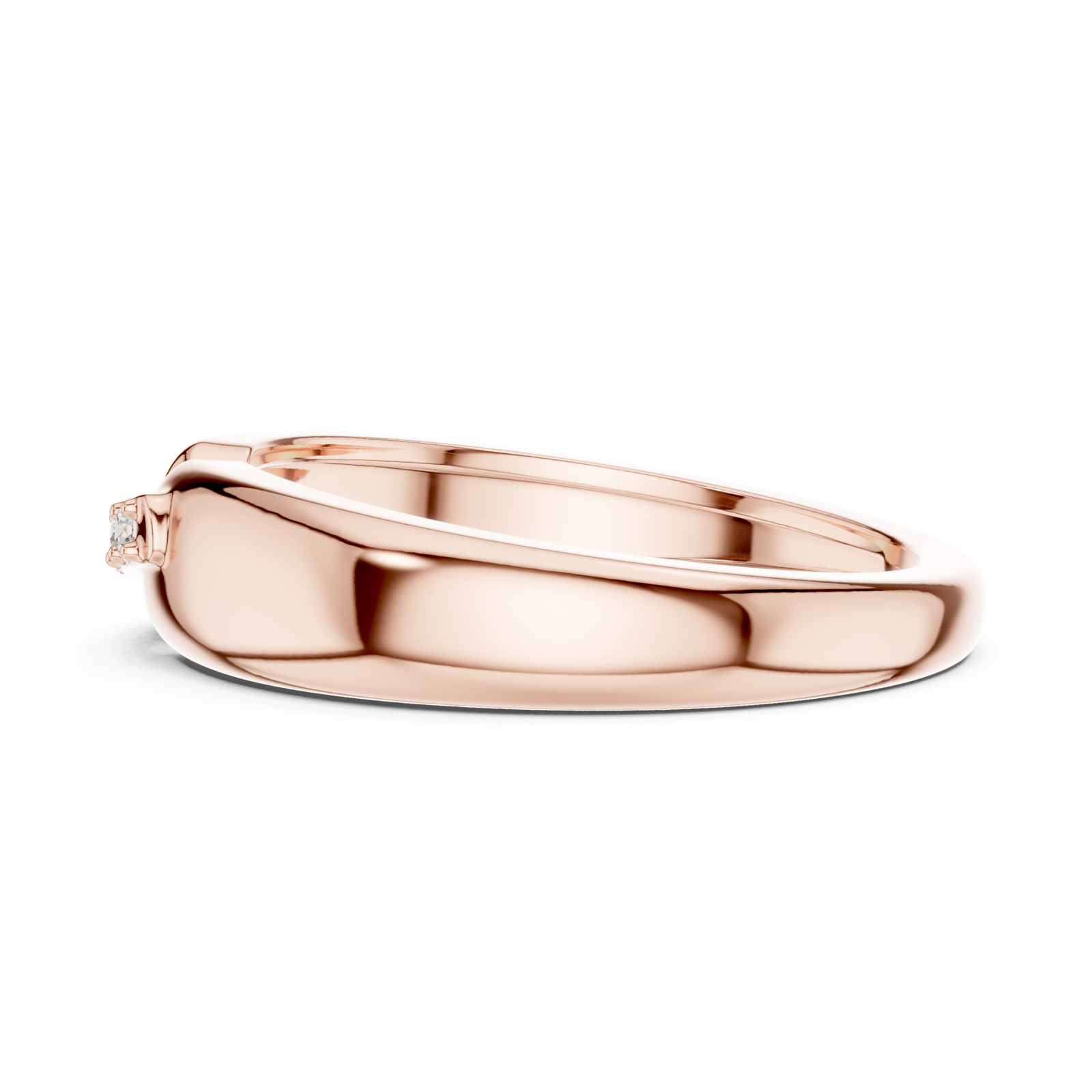 Gold Ring SBMR(24), Rose Gold, view 3