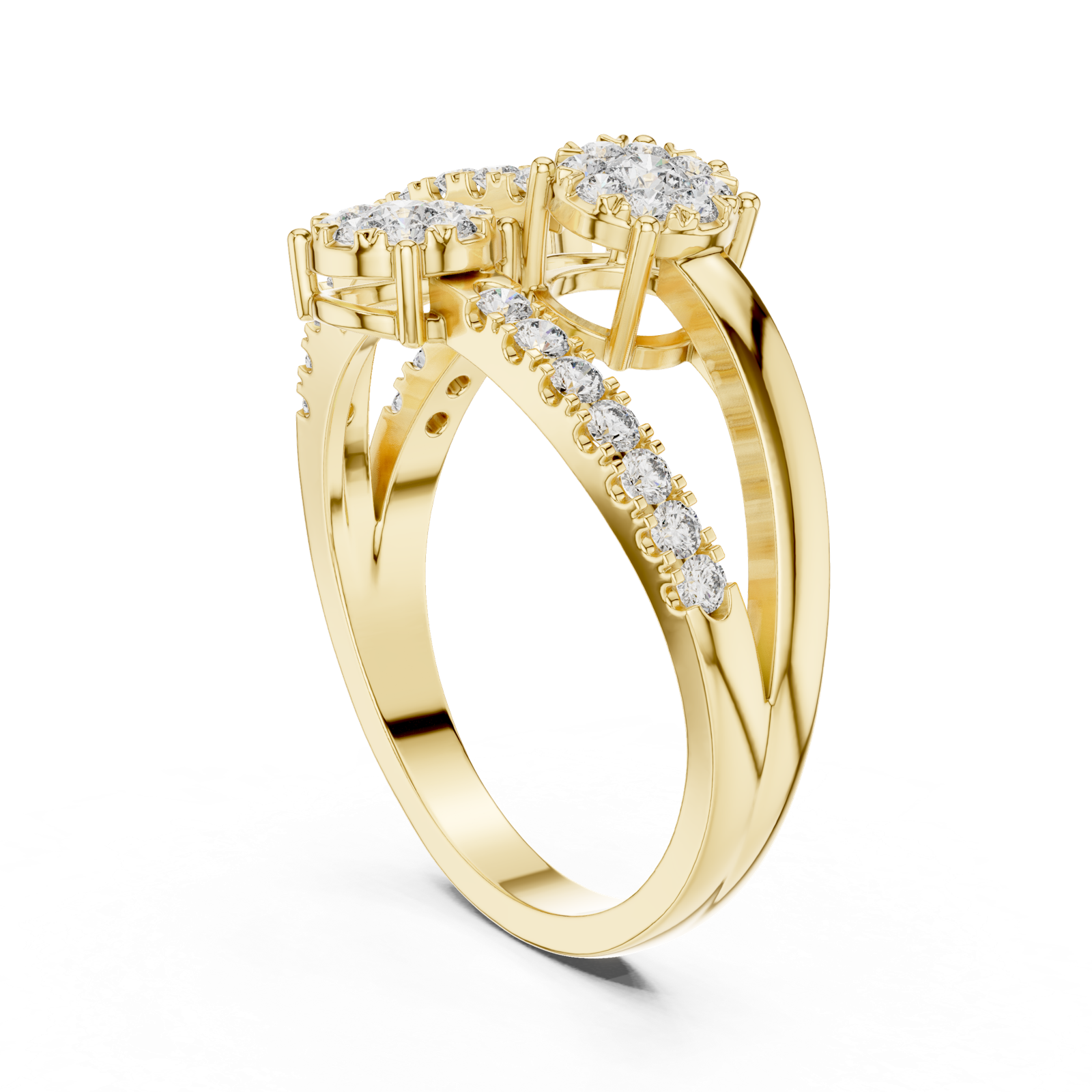 Gold Ring 19-120017L, Yellow Gold, view 1