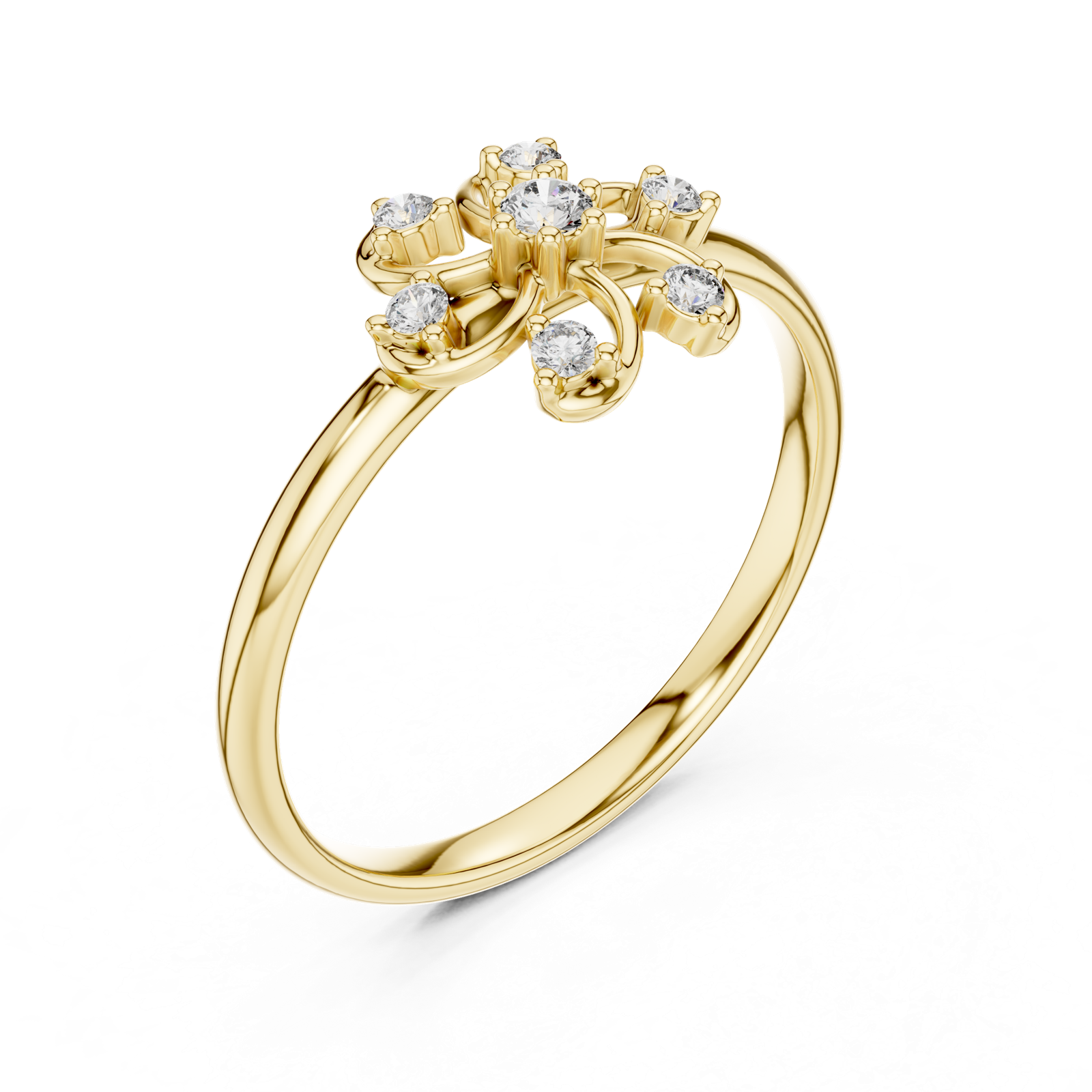 Gold Ring 1 (367), Yellow Gold, view 2