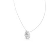 Gold Pendant GPD-0021, White Gold, view 2