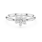 Gold Ring 1 (389), White Gold, view 4