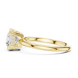 Gold Ring DDLR-924, Yellow Gold, view 3