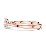 Gold Ring DDLR-557, Rose Gold, view 3