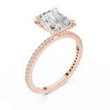 Gold Ring SBWR(68), Rose Gold, view 2