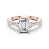 Gold Ring DDLR-857, Rose Gold
