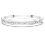 14K Solid Gold Lab Diamond Bracelet, White Gold