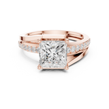 Gold Ring DDLR-395, Rose Gold