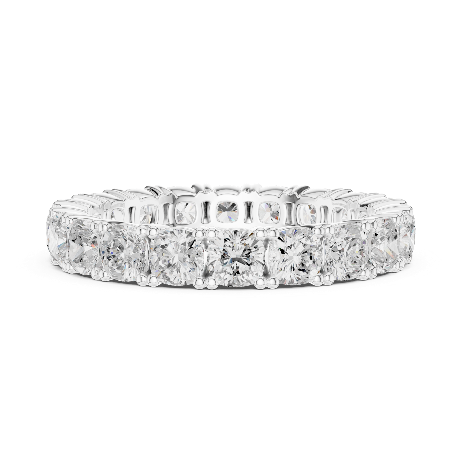 Gold Ring DDLR-624, White Gold, view 3