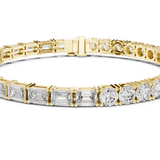 Gold Bracelet GLBR-0040, Yellow Gold, view 4