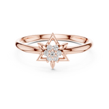 Gold Ring 1 (447), Rose Gold, view 4
