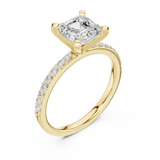 Gold Ring DDLR-884, Yellow Gold, view 2