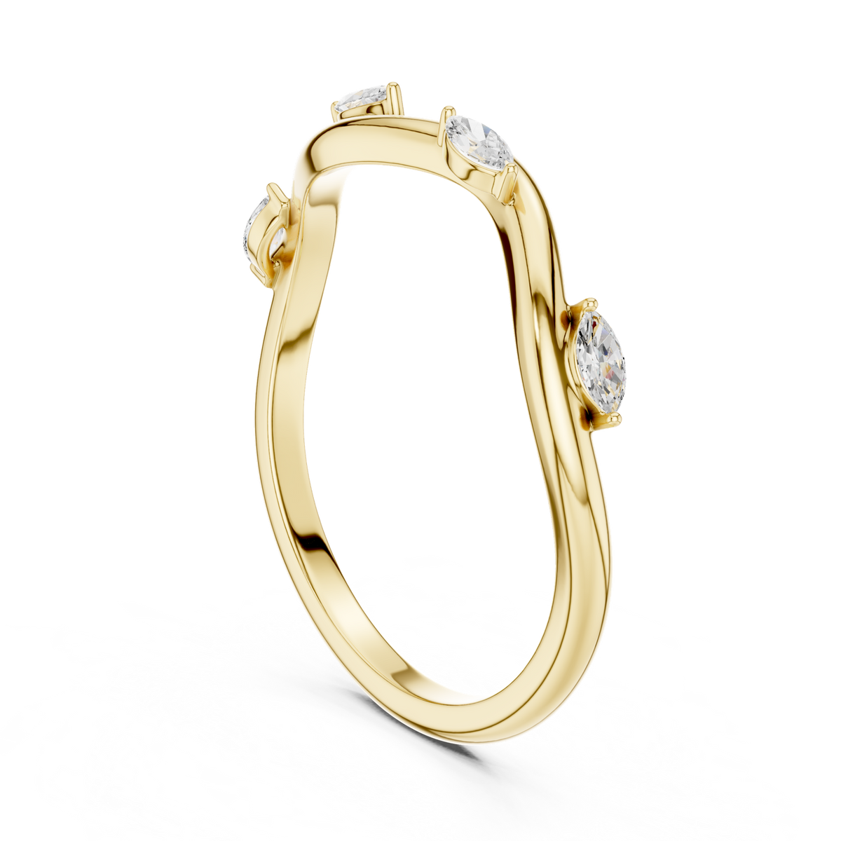 Gold Ring SBWR(3), Yellow Gold, view 1